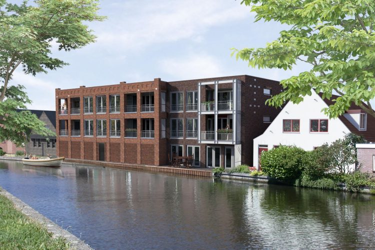 Nieuwbouw 8 appartementen Leidsestraatweg Woerden